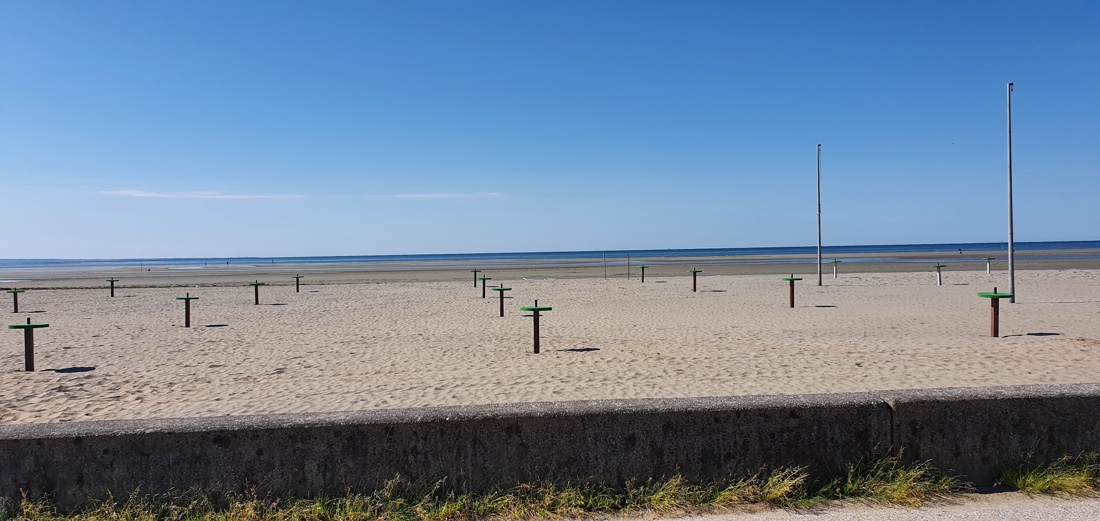 Una delle spiagge di Grado