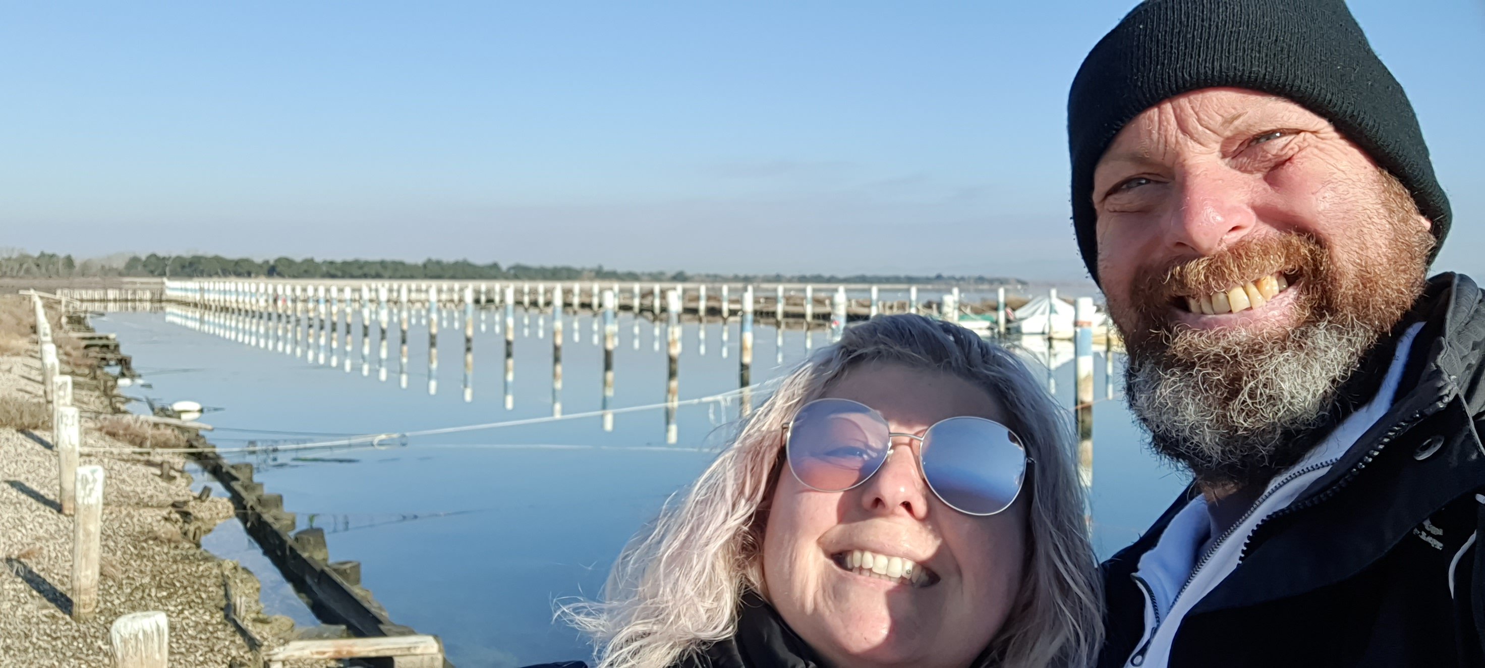 Noi a Grado sul lungomare