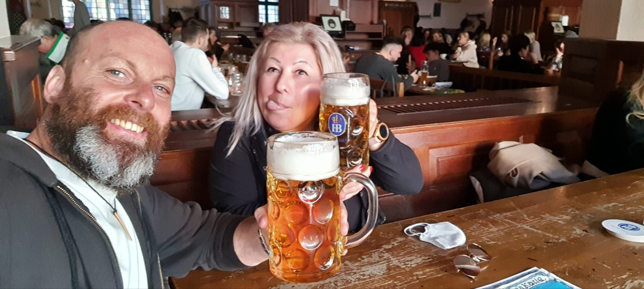 Noi da Hofbräuhaus a Monaco di Baviera