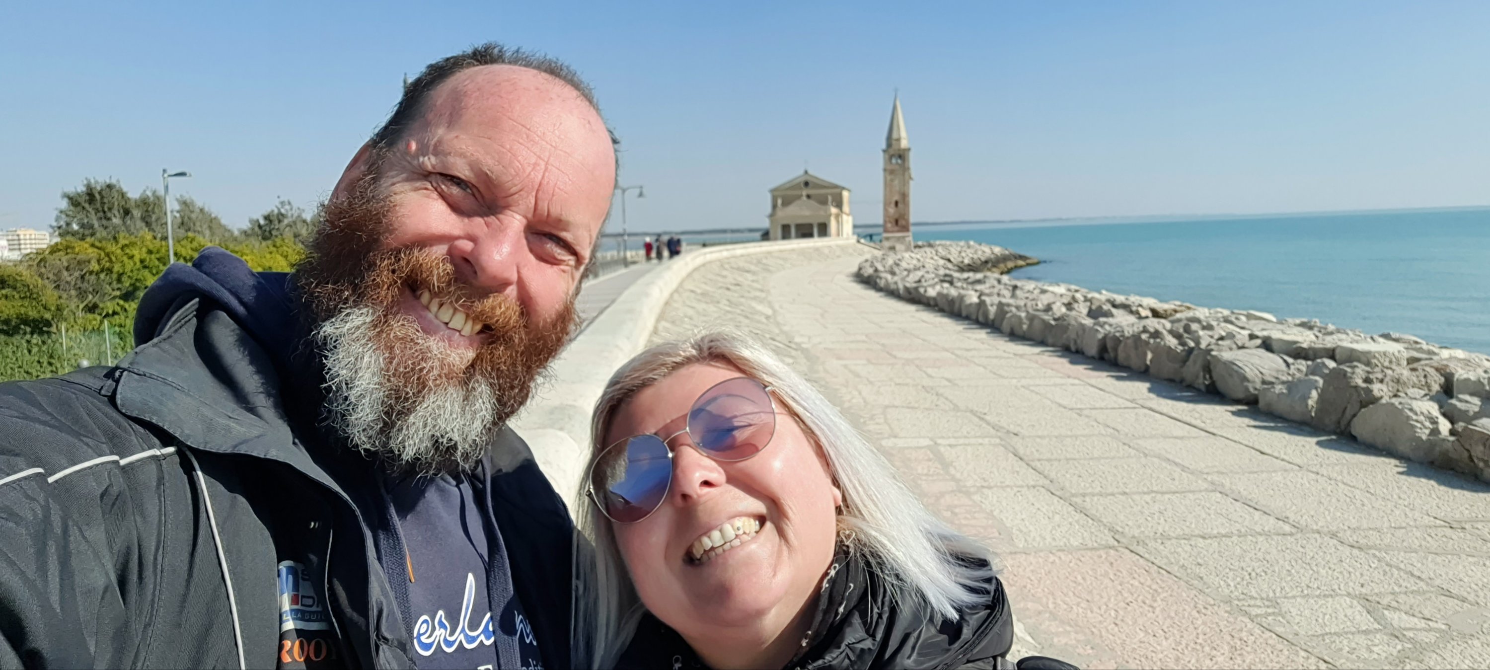 Noi a Caorle lungomare