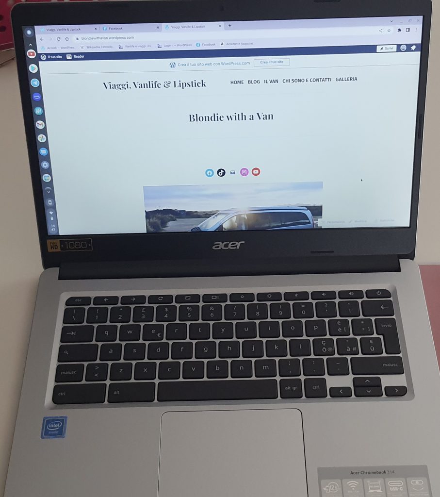 Il mio Acer Chromebook