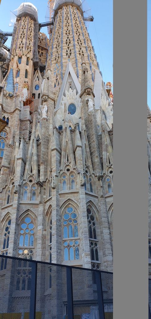 La Sagrada  Familia a Barcellona 