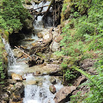 Scorcio del percorso per la cascata di Fuas