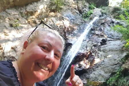 Io e la Cascata Campanaro