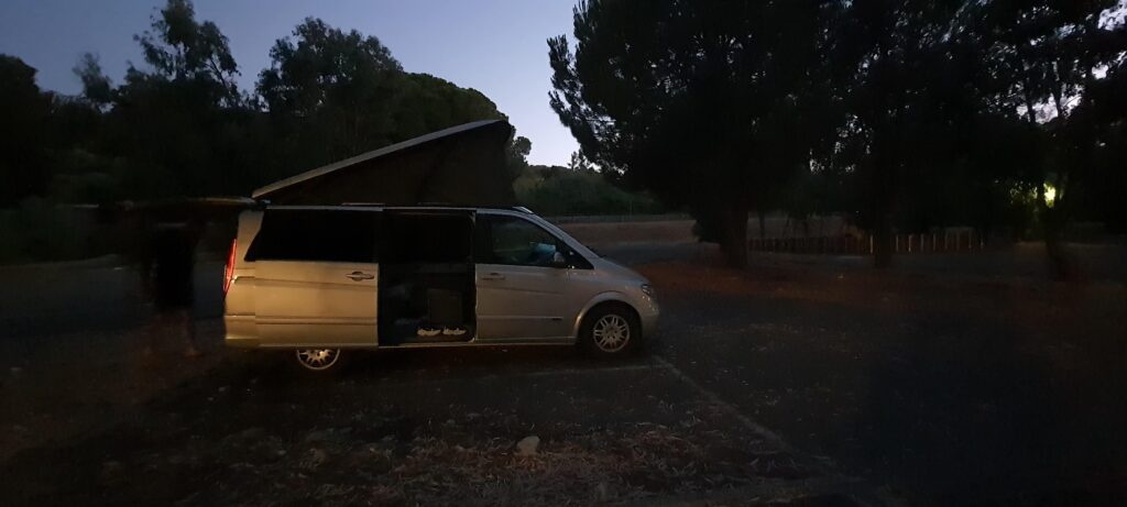 Parcheggio a Tindari, Messina