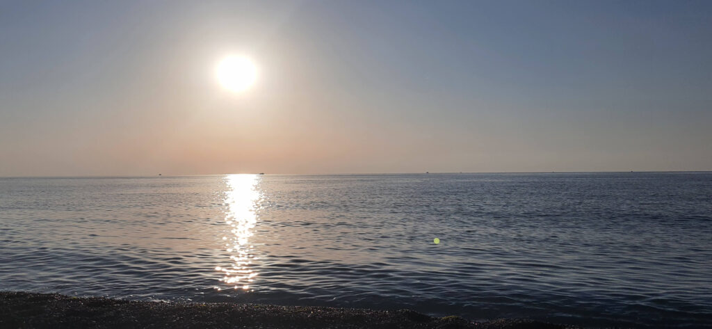 Tramonto a Contrada Gianicola, frazione di Sant'Agata di Militello, in Sicilia