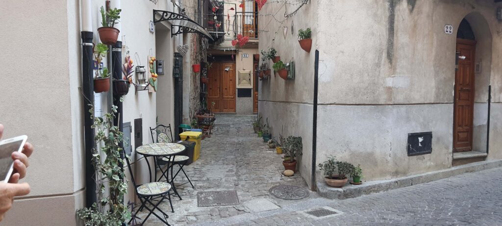 Scorcio del borgo medievale di Castelbuono