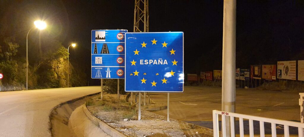 Il confine tra Francia e Spagna