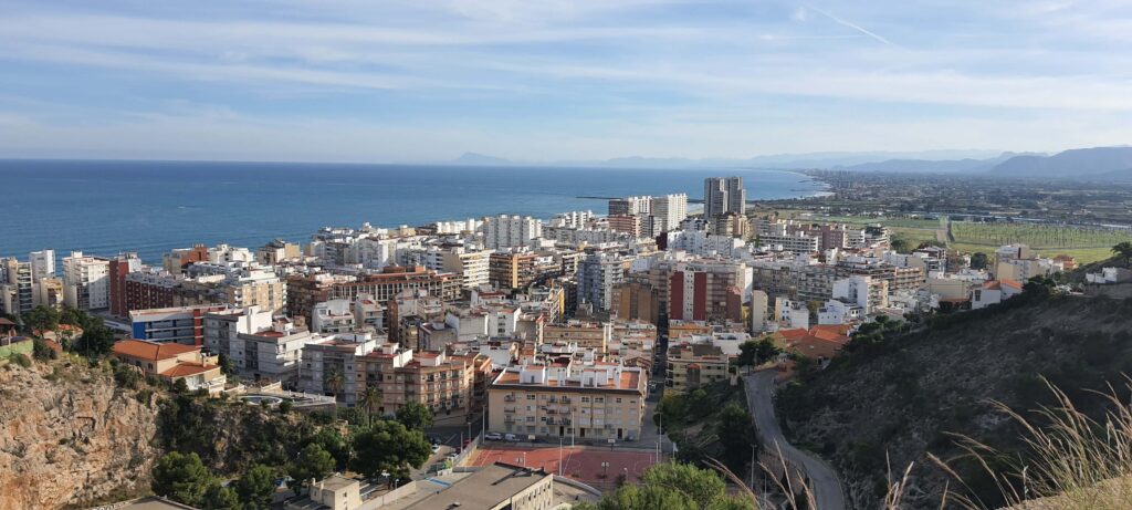 Cullera vista dal Santuario