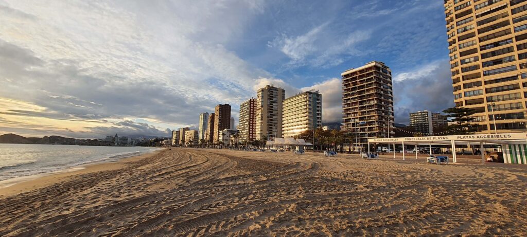 Spiaggia di Levante a Benidorm