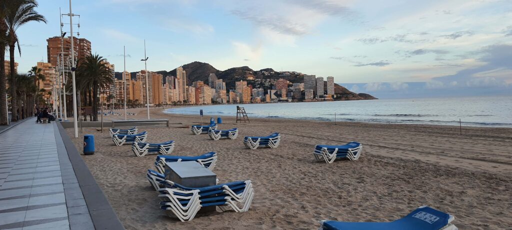 Spiaggia a Benidorm