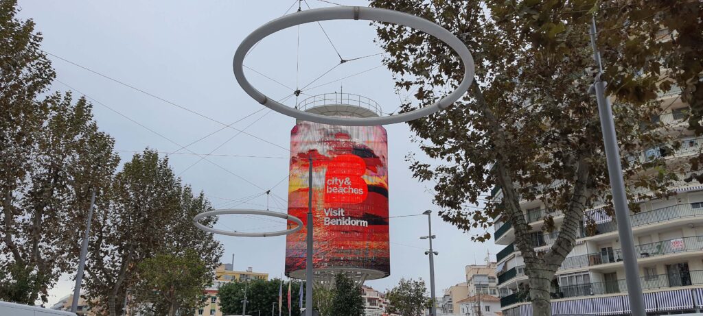 Una via di Benidorm