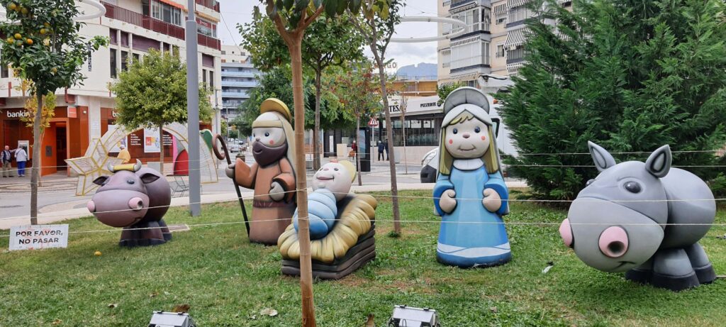 Presepe a Benidorm