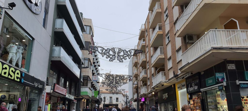 Una via di Benidorm