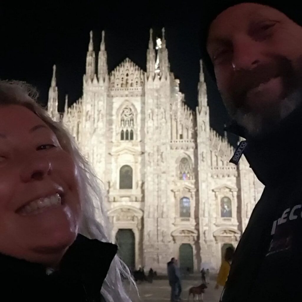 Io e Max al Duomo di Milano