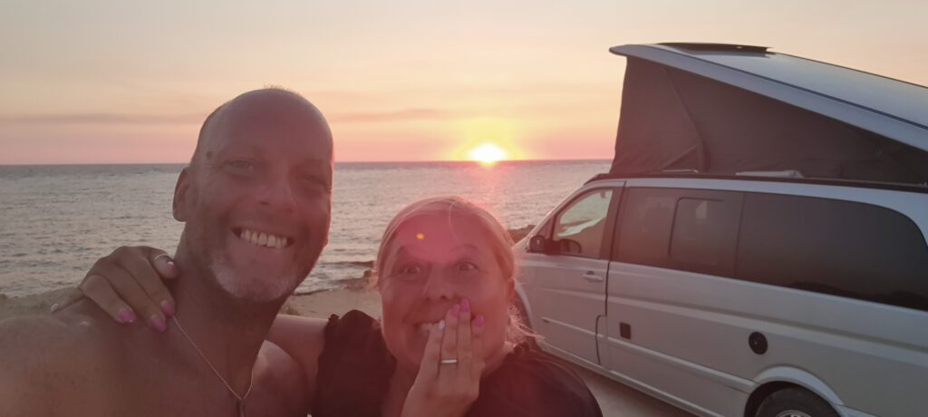 Io, Max e Shark in Calabria