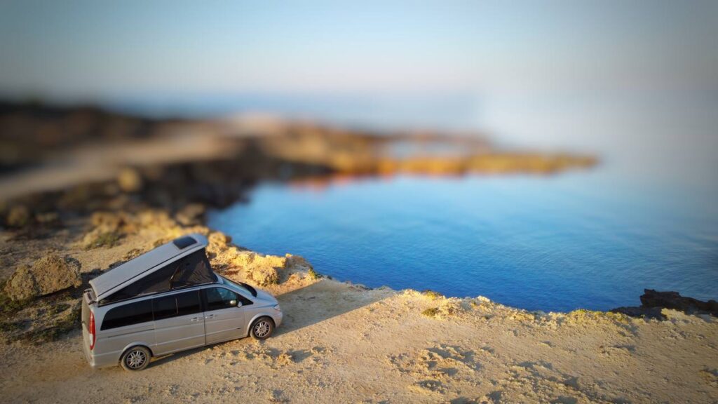 Il van in Calabria