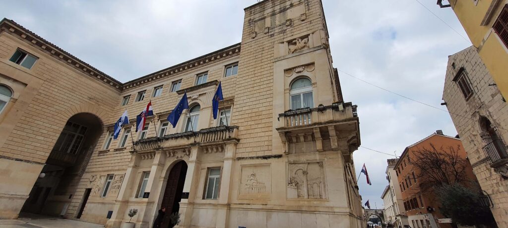 Il municipio di Zara.