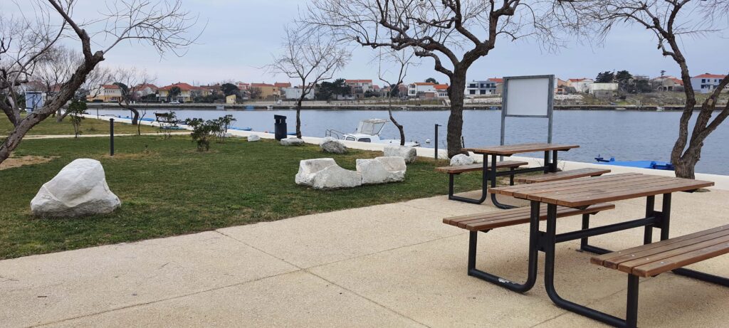 Parco in riva al mare