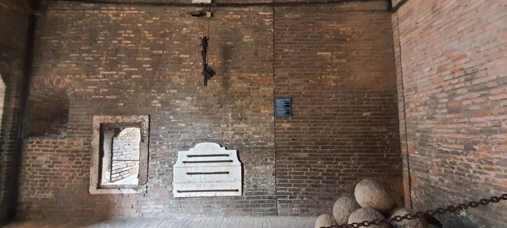 Particolare all'interno di Catello Estense